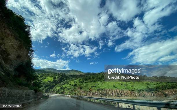 Landslides caused by heavy rainfall disrupt travel on the Jammu to Srinagar highway, leaving vehicles enroute to Srinagar stranded for the third...