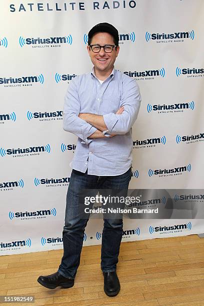 Director, producer, screenwriter, actor and composer J.J. Abrams visits the SiriusXM Studios on September 14, 2012 in New York City.