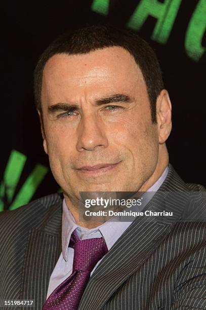 John Travolta attends 'Savages' Photocall at Four Seasons Georges V on September 14, 2012 in Paris, France.