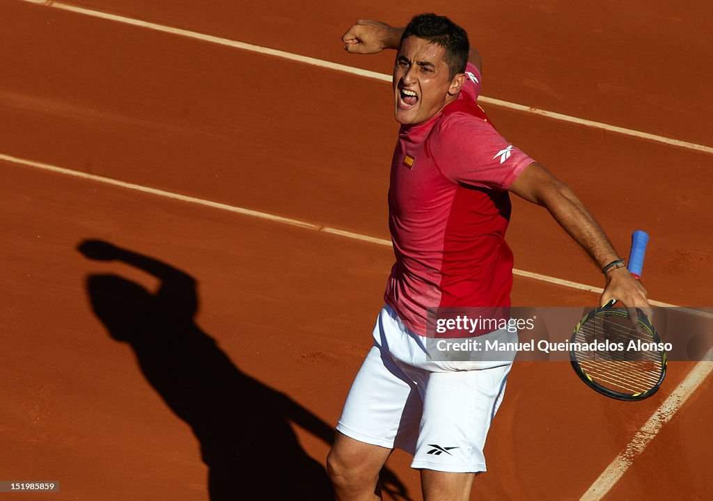 Spain v USA - Davis Cup Semi Final - Day One