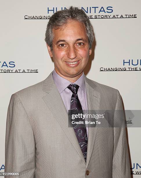 Honoree David Shore attends the 38th Annual Humanitas Prize Awards luncheon at Montage Beverly Hills on September 14, 2012 in Beverly Hills,...