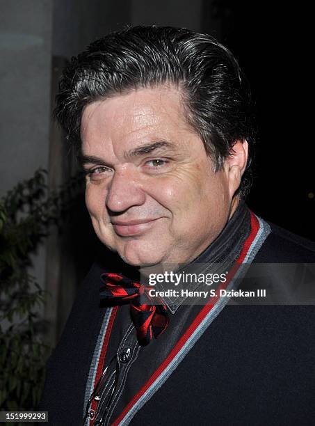 Actor Oliver Platt attends the after party for The Cinema Society with The Hollywood Reporter & Samsung Galaxy S III screening of "The Oranges" at...