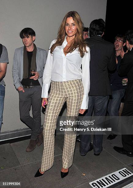 Kelly Killoren Bensimon attends the after party for The Cinema Society with The Hollywood Reporter & Samsung Galaxy S III screening of "The Oranges"...