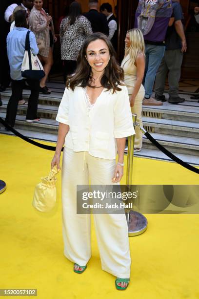 Louisa Lytton arrives at "The Wizard Of Oz" Opening Gala at London Palladium on July 06, 2023 in London, England.