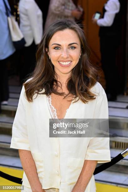 Louisa Lytton arrives at "The Wizard Of Oz" Opening Gala at London Palladium on July 06, 2023 in London, England.