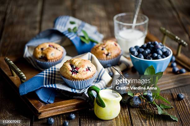 breakfast - blueberry stock-fotos und bilder