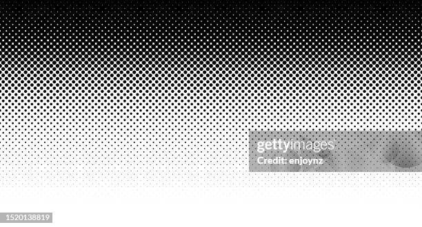 half tone black dots gradient background vector illustration - pixel grid vector stock illustrations