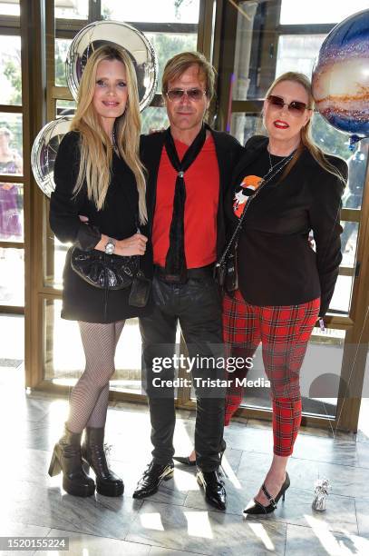 Mirja du Mont, Steve Norman of the band Spandau Ballet and Sabrina Winter at the Thomas Sabo As We Dream' presentation as part of Berlin Fashion Week...