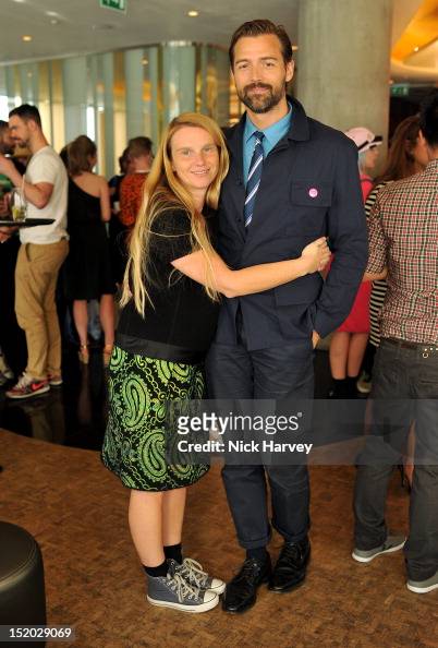 Katie Hillier and Patrick Grant attend the Sister By Sibling x W ...