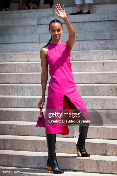 Getty Midi Dress in Fuchsia Getty Midi Dress in Fuchsia