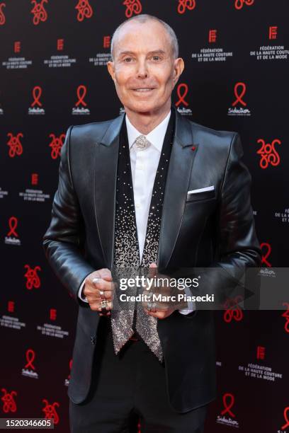 Jean-Claude Jitrois attends the "Annees Palace" - 20th "Diner De La Mode" as part of Paris Fashion Week at Pavillon Cambon Capucines on July 06, 2023...