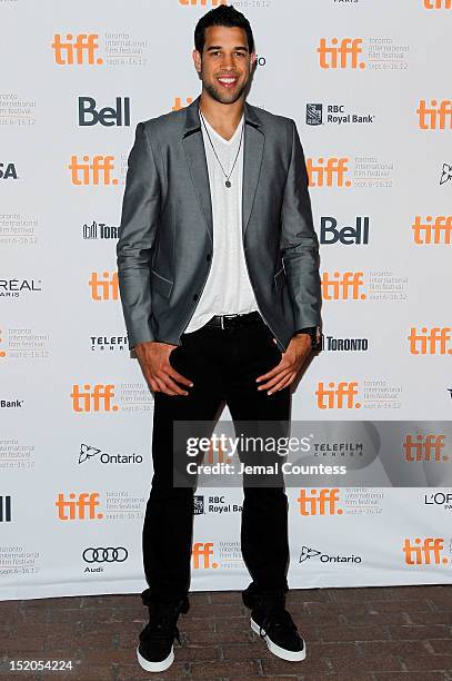 Basketball player Landry Fields of the Toronto Raptors attends the "Bad 25" Premiere during the 2012 Toronto International Film Festival held at the...