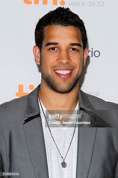 Basketball player Landry Fields of the Toronto Raptors attends the "Bad 25" Premiere during the 2012 Toronto International Film Festival held at the...