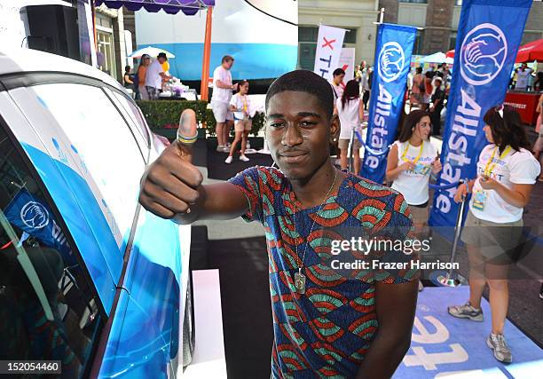 Actor Kwame Boakye attends Variety's Power of Youth presented by Cartoon Network held at Paramount Studios on September 15, 2012 in Hollywood,...