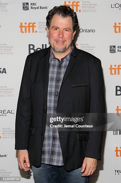 Filmmaker Don Coscarelli attends the "John Dies At The End" Premiere during the 2012 Toronto International Film Festival held at Ryerson Theatre on...