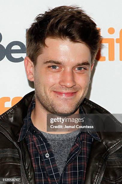 Actor Chase Williamson attends the "John Dies At The End" Premiere during the 2012 Toronto International Film Festival held at Ryerson Theatre on...