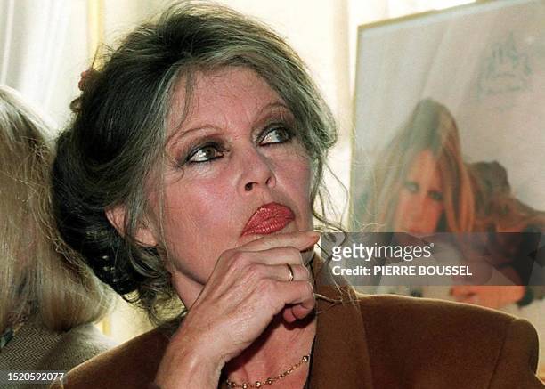 - Photo prise le 21 mars 1995 à Paris, de l'actrice Brigitte Bardot. La 11ème chambre de la Cour d'appel de Paris a confirmé le 28 octobre une...