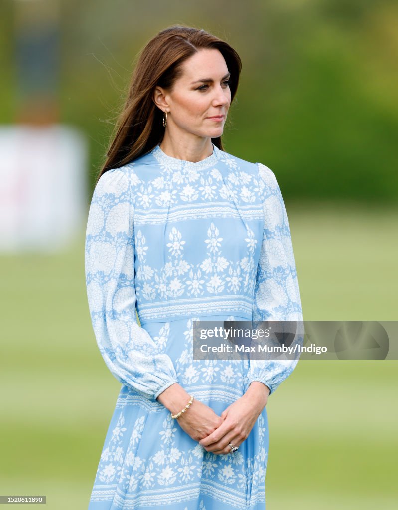 The Prince Of Wales Attends The Out-Sourcing Inc. Royal Charity Polo Cup 2023