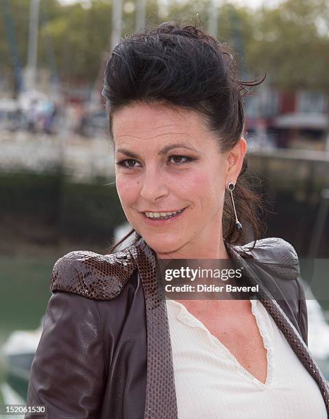 Lio poses during the 'Tiger Lily' Photocall at La Rochelle Fiction Television Festival on September 15, 2012 in La Rochelle, France.