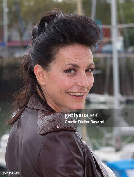 Lio poses during the 'Tiger Lily' Photocall at La Rochelle Fiction Television Festival on September 15, 2012 in La Rochelle, France.