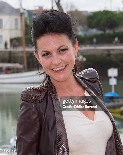 Lio poses during the 'Tiger Lily' Photocall at La Rochelle Fiction Television Festival on September 15, 2012 in La Rochelle, France.