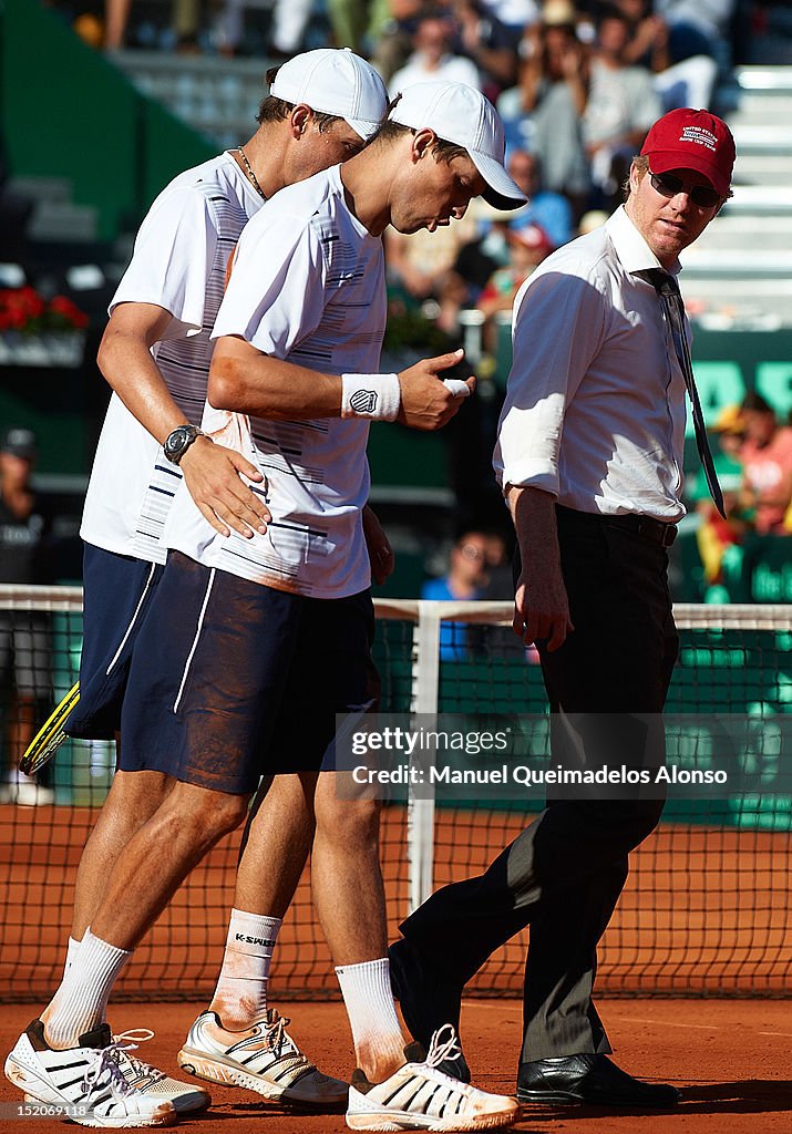 Spain v USA - Davis Cup Semi Final - Day Two