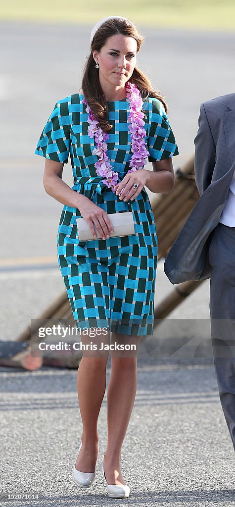 The Duke And Duchess Of Cambridge Diamond Jubilee Tour - Day 6