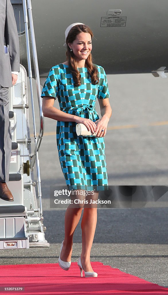 The Duke And Duchess Of Cambridge Diamond Jubilee Tour - Day 6