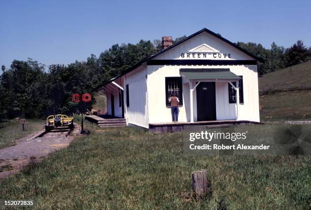 The Green Cove Depot in the Appalachian Mountains of Southwest Virginia is located on the Norfolk & Western Railway's famed Abingdon Branch, which...