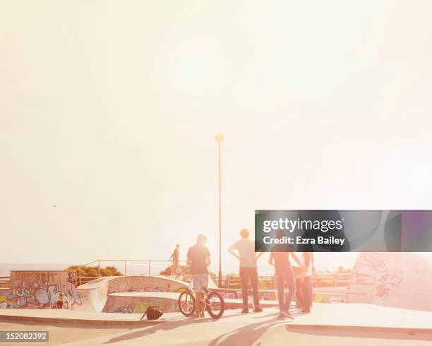 GROUP OF SKATEBOARDERS