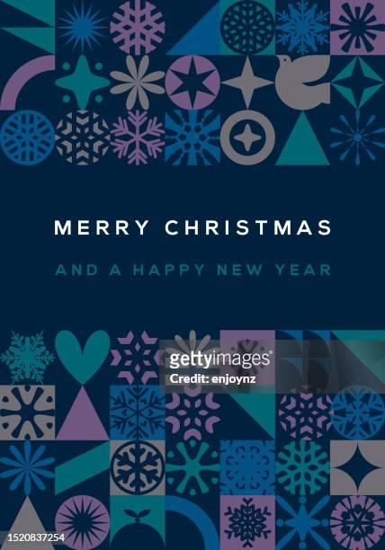 dark blue christmas card design - royal blue background stock illustrations