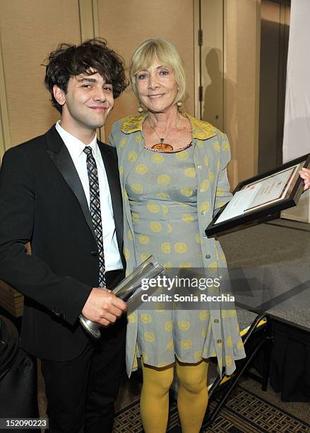 Filmmaker Xavier Dolan and producer Lyse Lafontaine , winners of The City of Toronto + Canada Goose Award for Best Canadian Feature Film for...