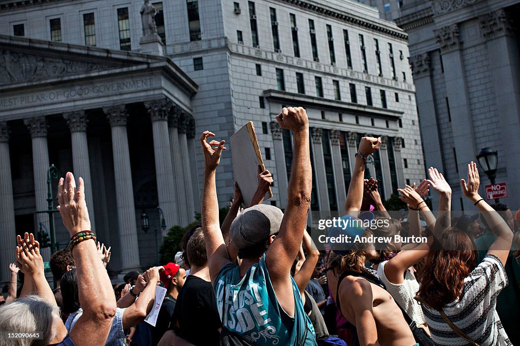 Occupy Wall Street Protesters Prepare To Mark One Year Anniversary
