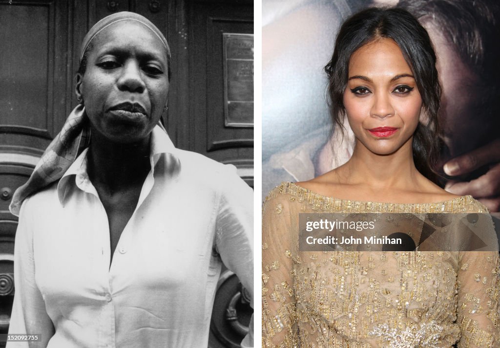 FILE PHOTO:  Actress Zoe Saldana To Play Nina Simone In Biopic Role