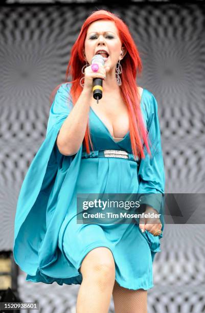 Kate Pierson of The B-52's performs during the Austin City Limits Music Festival at Zilker Park on October 4, 2009 in Austin, Texas.