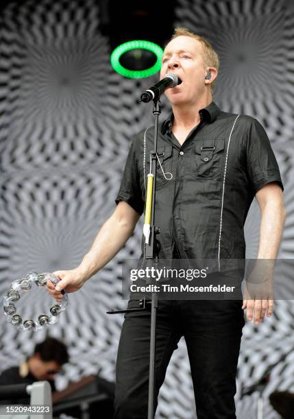 Fred Schneider of The B-52's performs during the Austin City Limits Music Festival at Zilker Park on October 4, 2009 in Austin, Texas.