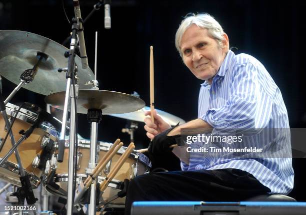 Levon Helm performs during the Austin City Limits Music Festival at Zilker Park on October 3, 2009 in Austin, Texas.