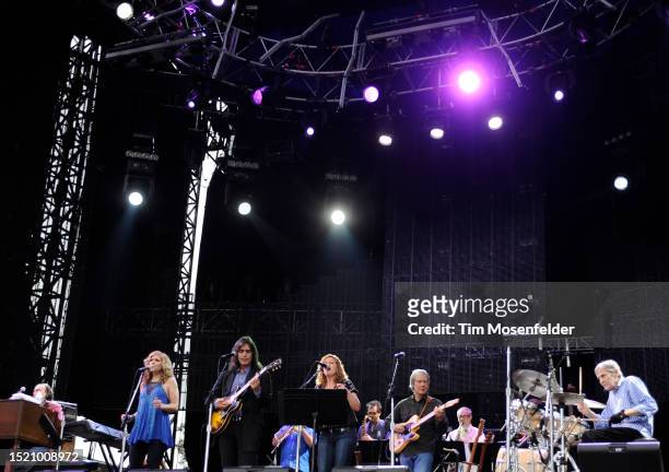 Levon Helm and band perform during the Austin City Limits Music Festival at Zilker Park on October 3, 2009 in Austin, Texas.