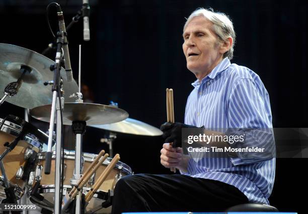 Levon Helm performs during the Austin City Limits Music Festival at Zilker Park on October 3, 2009 in Austin, Texas.