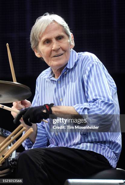 Levon Helm performs during the Austin City Limits Music Festival at Zilker Park on October 3, 2009 in Austin, Texas.