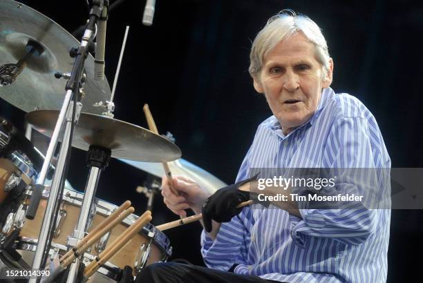 Levon Helm performs during the Austin City Limits Music Festival at Zilker Park on October 3, 2009 in Austin, Texas.