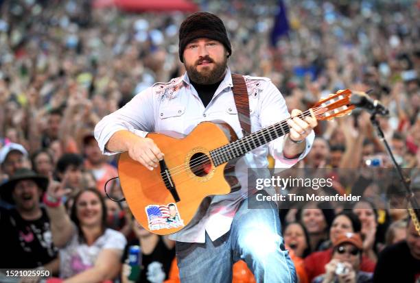 Zac Brown of The Zac Brown Band performs during the Austin City Limits Music Festival at Zilker Park on October 3, 2009 in Austin, Texas.