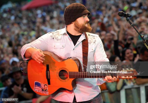 Zac Brown of The Zac Brown Band performs during the Austin City Limits Music Festival at Zilker Park on October 3, 2009 in Austin, Texas.