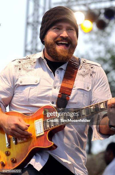 Zac Brown of The Zac Brown Band performs during the Austin City Limits Music Festival at Zilker Park on October 3, 2009 in Austin, Texas.