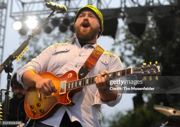 Zac Brown of The Zac Brown Band performs during the Austin City Limits Music Festival at Zilker Park on October 3, 2009 in Austin, Texas.