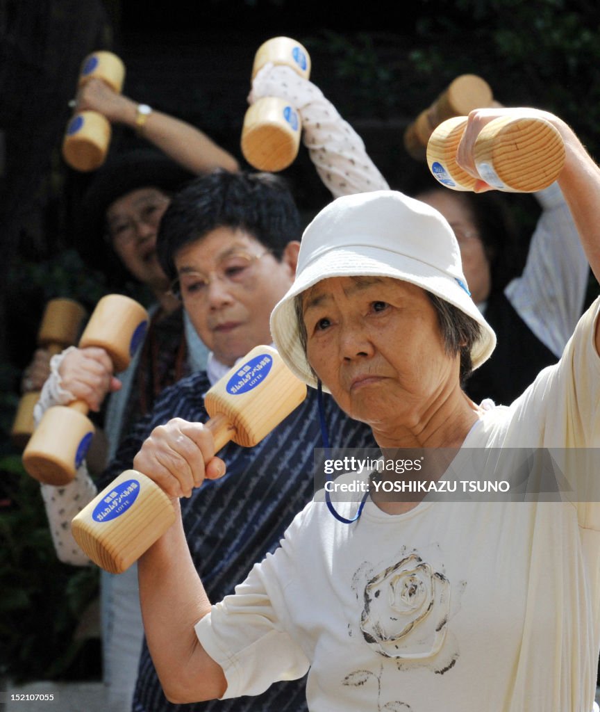 JAPAN-SOCIETY-SENIOR-POPULATION