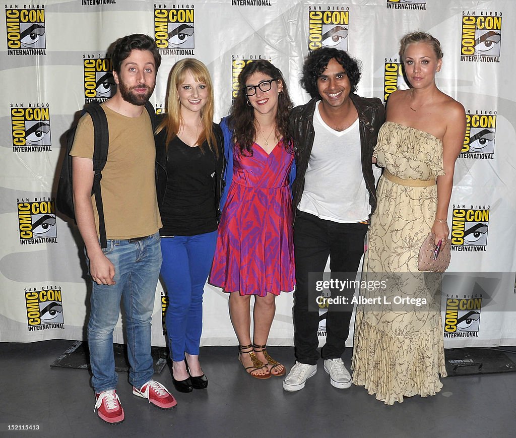 "The Big Bang Theory" Panel  - Comic-Con International 2012