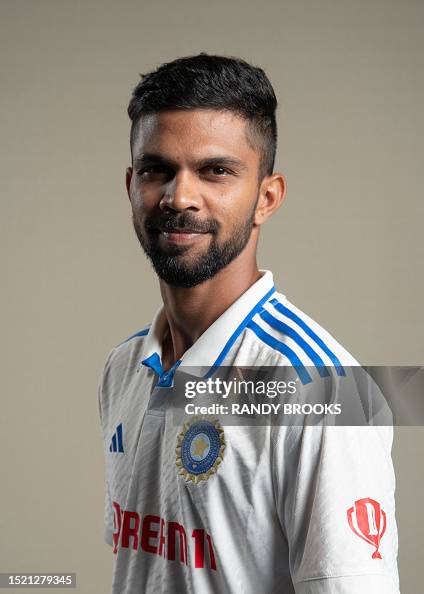 Cricketr Rituraj Ruturaj Gaikwad of India poses for a portrait at Windsor Park,... News ...