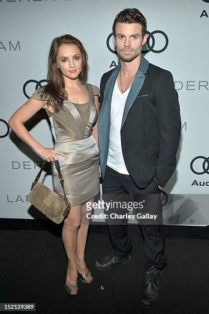 Actress Rachael Leigh Cook and Daniel Gillies attend Audi and Derek Lam Celebrate the 2012 Emmy Awards held at Cecconi's Restaurant on September 16,...