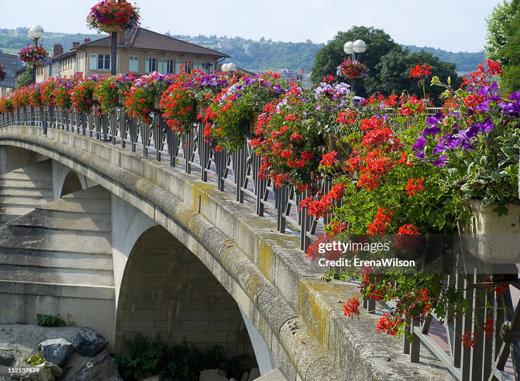 Bridge Decorating Bridge Decorated With Flowers High-Res Stock Photo - Getty Images